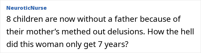 Text post by NeuroticNurse questioning the sentence length related to vigilante punishing an innocent dad wrongly accused of assault. - 16