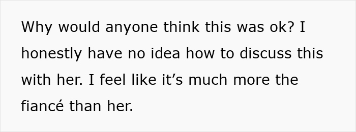 Text discussing a bride asking her maid of honor bestie to lose weight, affecting their 30-year-old friendship. Text discussing a bride asking her maid of honor bestie to lose weight, affecting their 30-year-old friendship.
