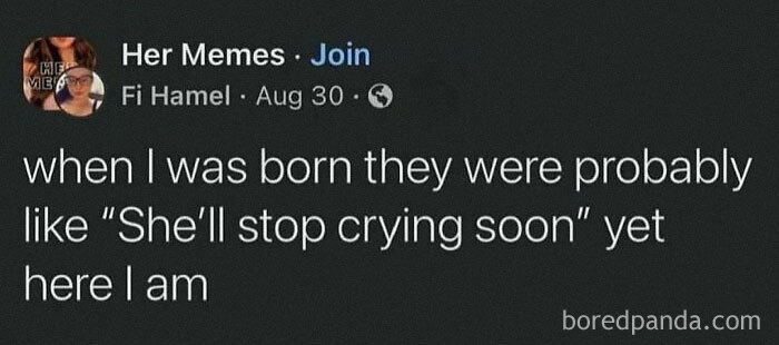 Screenshot of a hilarious post from a social media group, perfect for sharing with your circle of idiots to laugh together.