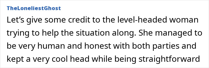 Text post from TheLoneliestGhost praising a level-headed woman for handling a bus passenger AirPods misunderstanding calmly. - 16