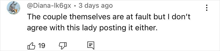 Social media comment discussing the woman who recorded CEO cheating on Coldplay Kiss Cam and the viral incident.