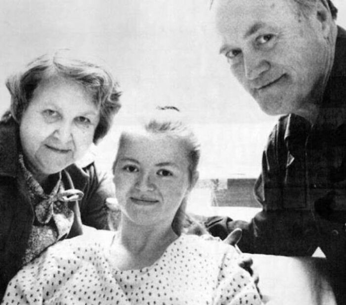 Black and white photo of three people smiling together, illustrating interesting facts that might surprise even the most knowledgeable.