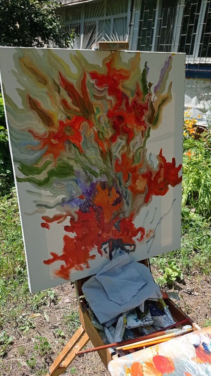 "Do You Like To Draw Flowers?": I Paint Lilies And Enjoy The Process (12 Pics)