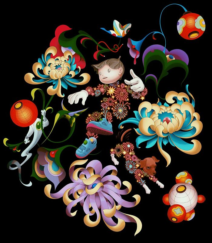 "Fireworks" By James Jean (One Of My Favourite Contemporary Artists)