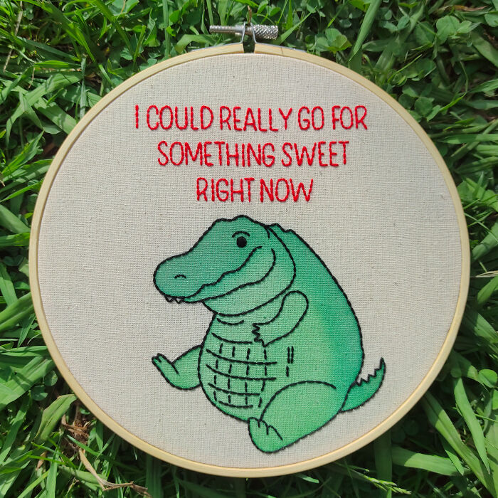 We Hand-Embroidered 20 Animals With A Mix Of Cute And Bold Vibes