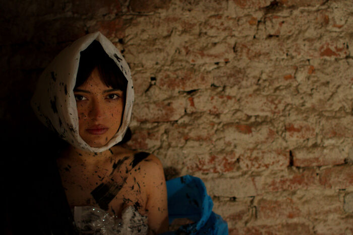 A Soft Defiance In Shadow - Hooded And Speckled, She Watches Without Flinching