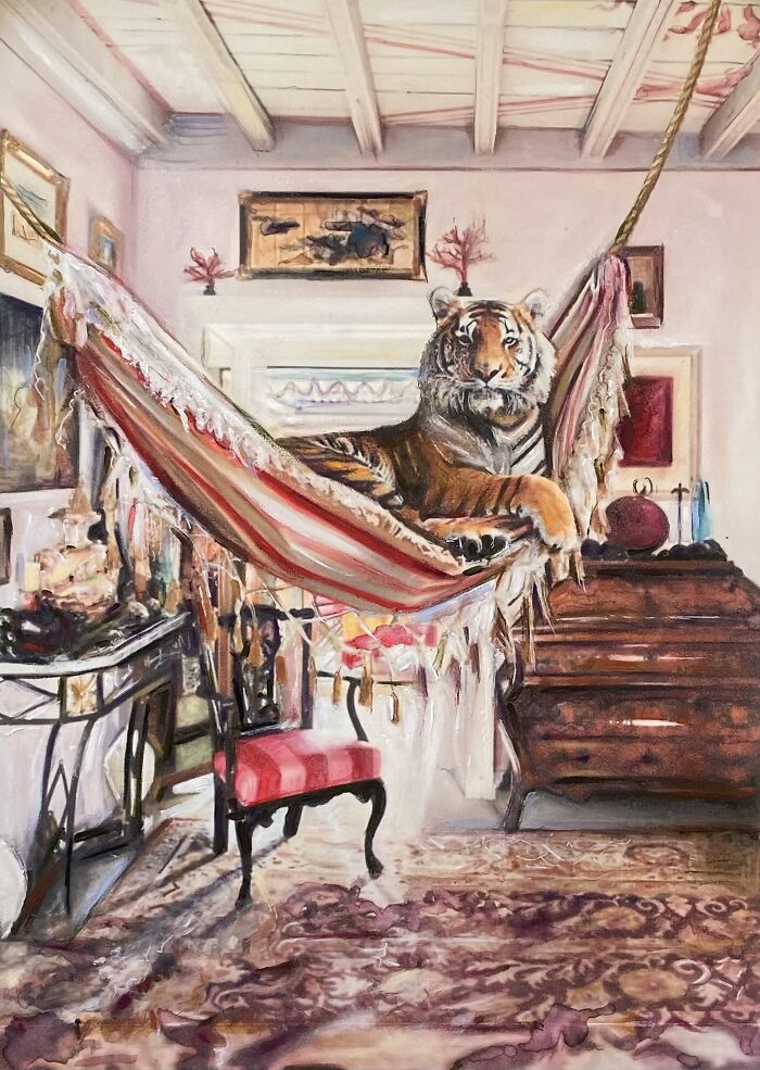 Tiny Interiors With Big Stories: I Paint Rooms That Feel Alive