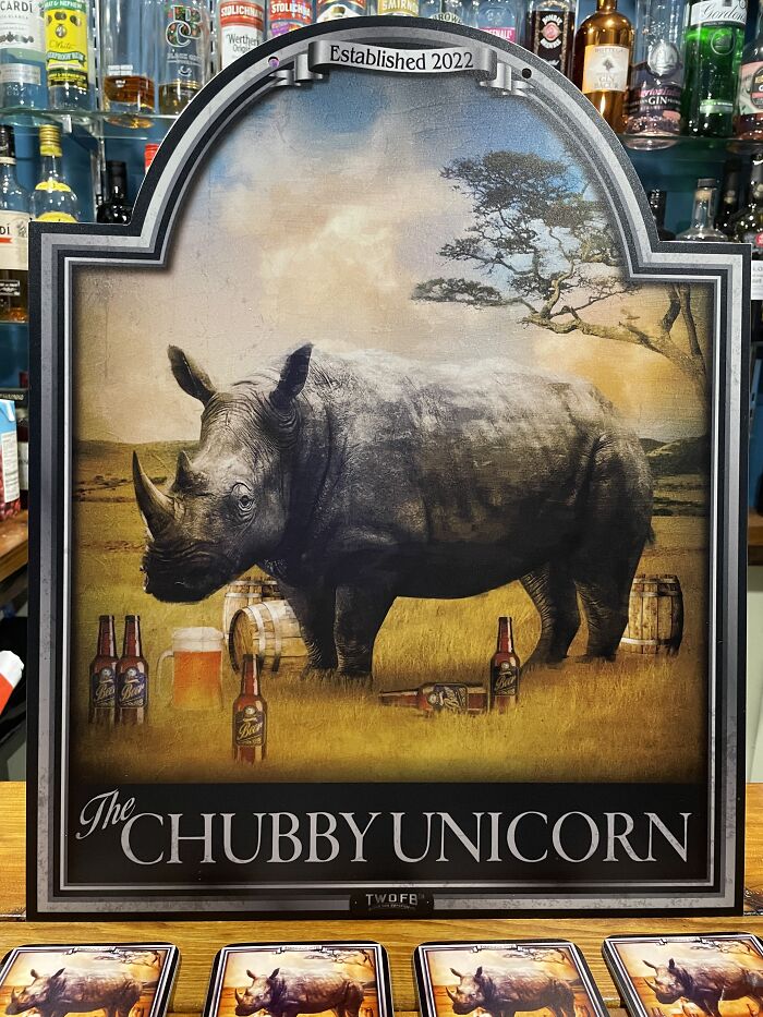 One Horn, Four Legs - Its A Unicorn