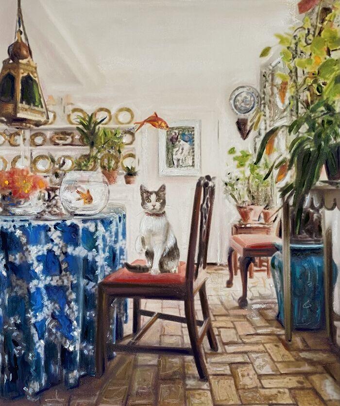 Tiny Interiors With Big Stories: I Paint Rooms That Feel Alive