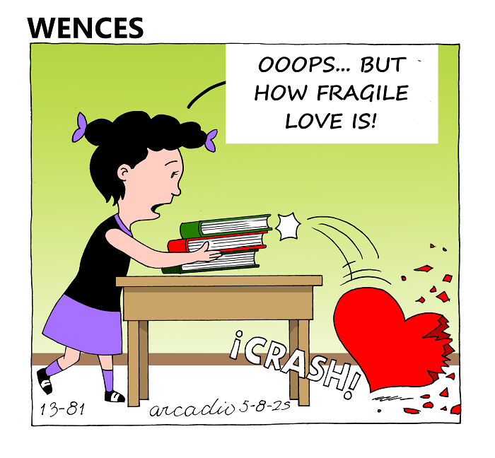 Here Are My 5 New Wences Comic Strips