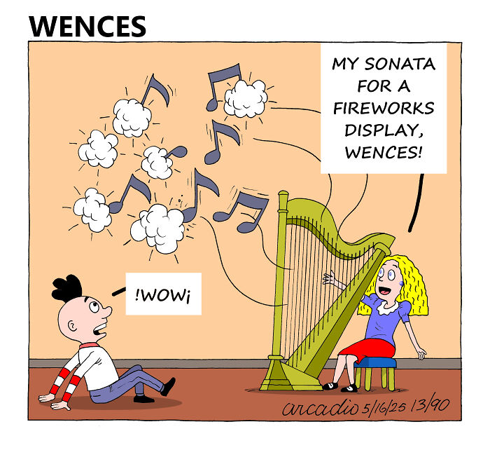 The Adventures Of Wences: Here’s My 8 New Comic Strips