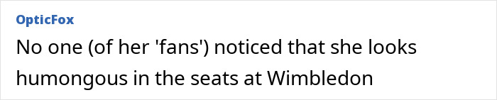 Top athlete reacting during Wimbledon, mocked after mistaking a fake influencer for a genuine social media personality.