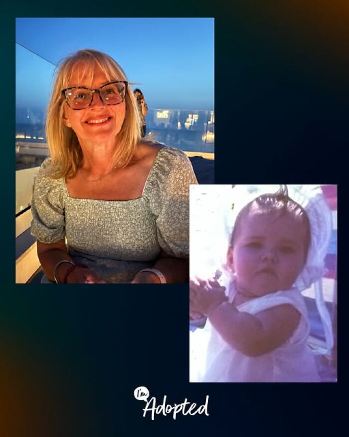 Smiling woman and baby side by side, representing wholesome and amazing adoption stories with happy family moments.