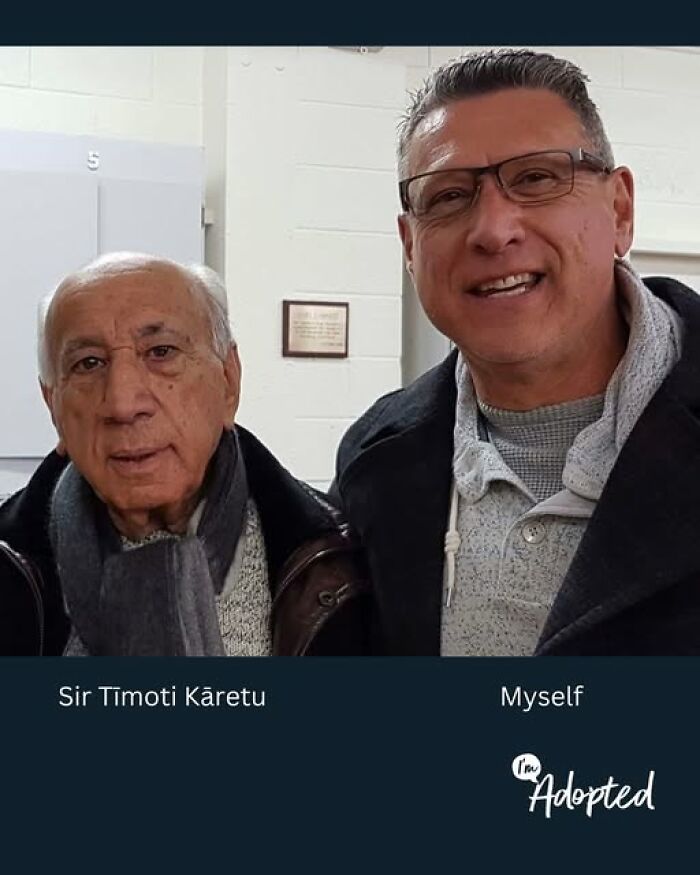 Two men smiling together indoors, representing wholesome and amazing adoption stories with warmth and connection.