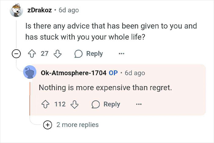 Reddit user shares a personal life lesson highlighting regret and pressure faced by wealthy heirs in privileged families.