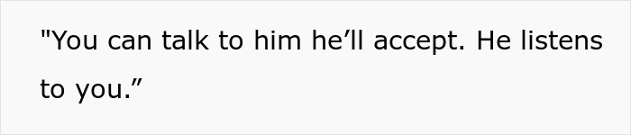 Text on a plain background showing a quote about talking to someone who listens and will accept. - 8