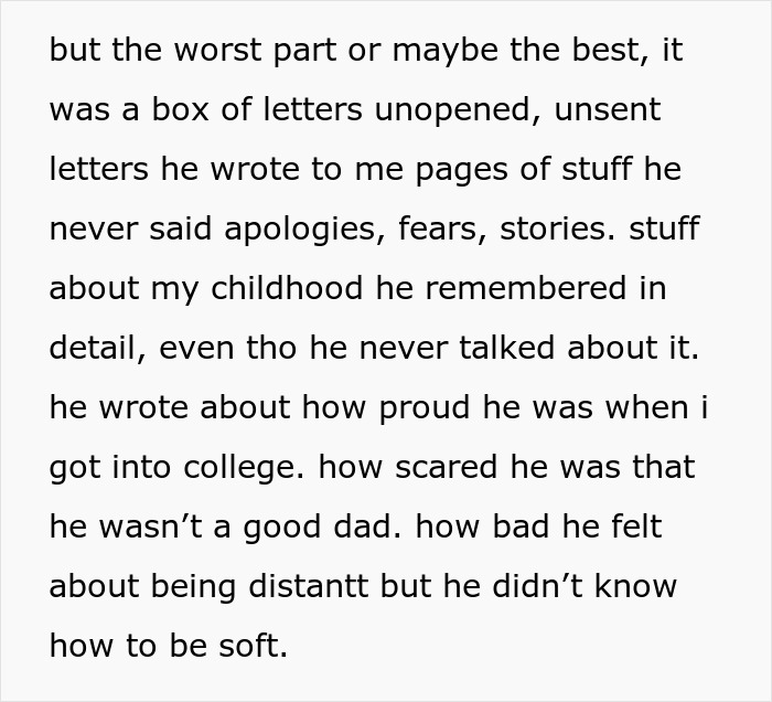 Box of unopened letters found in storage unit revealing a dad&rsquo;s hidden fears, stories, and emotions about his child.