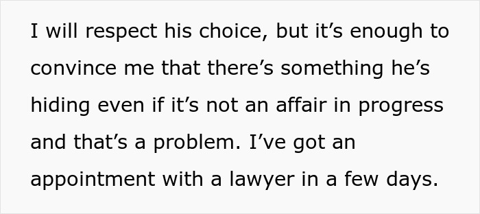 Woman heartbroken and confused as husband suggests trying polyamory after one year of marriage, seeking legal advice soon. - 19