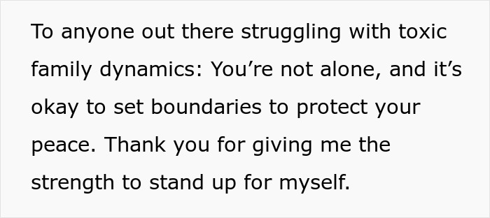 Alt text: Message about toxic family dynamics and setting boundaries for peace in a family stages fake legal notice prank scenario Alt text: Message about toxic family dynamics and setting boundaries for peace in a family stages fake legal notice prank scenario