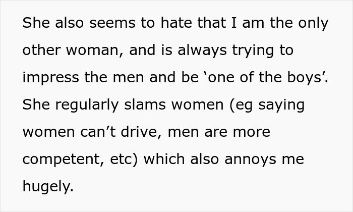 Text discussing a boss who is bad with technology and tries to spy on a 25-year-old coworker while playing the victim.