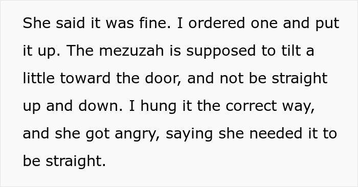 Alt text: Woman freaks out over roommate&rsquo;s Jewish traditions, triggering her OCD and causing conflict about the mezuzah placement.