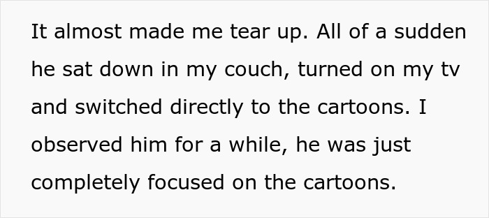 Man sitting on patio, appearing contemplative, with subtle eerie atmosphere reflecting autism themes.