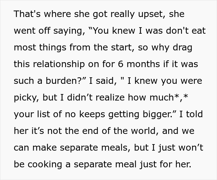 Woman Has The Palate Of A Five Year Old, Her BF Starts Refusing To Cook For Her - 9