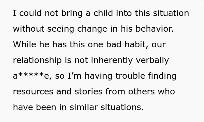 Text from woman describing manipulative husband, seeking resources and stories from similar situations online. - 4