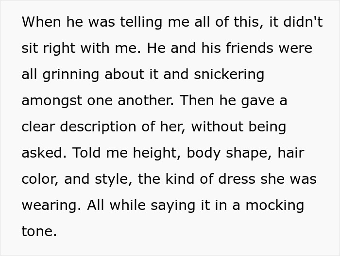 Text excerpt describing a hotel employee exposed guest&rsquo;s cheating gold digger boyfriend using her power.