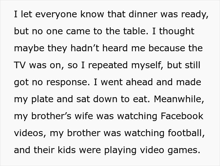 Family&rsquo;s entitled behavior ignores dinner call, leaving them hungry and highlighting servant frustrations.