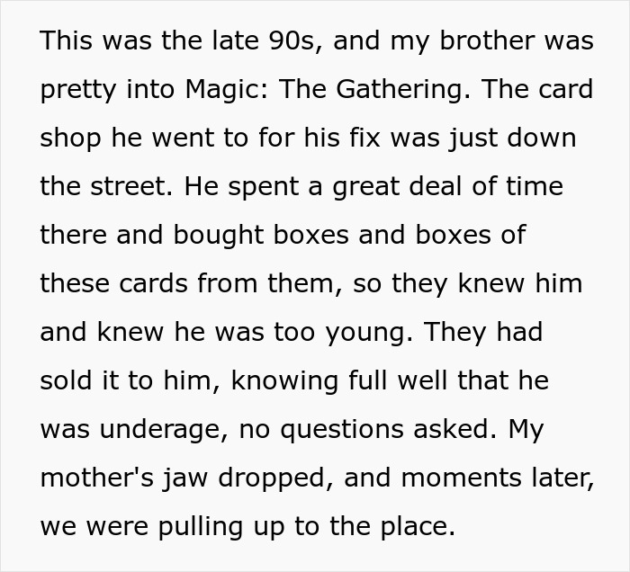 Mom confronts gaming store after they repeatedly sold swords to her underage son without asking questions. - 6