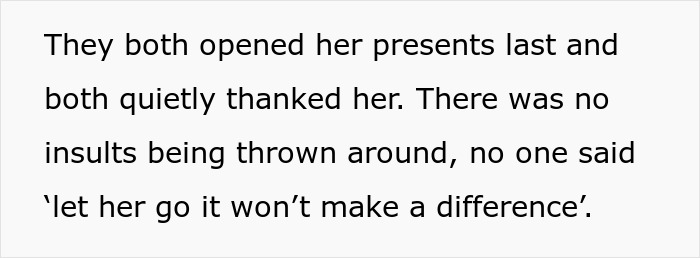 Text excerpt showing a calm moment in a manipulative mom daughter story drama without insults or conflict. - 50