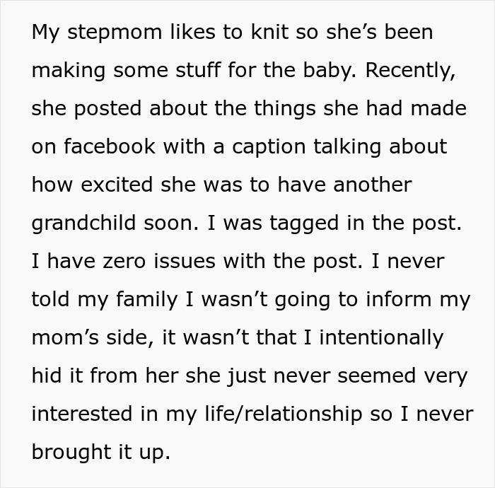 Alt text: Woman can’t forgive stepsis for stealing fiancé and refuses to reconnect with toxic family members. - 14