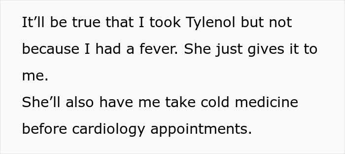 Alt text: Teen expressing frustration about unnecessary hospital visits and exposing mom’s lies about medicine use. - 8