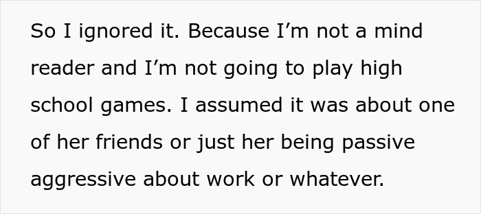 Text excerpt from a social media story test where a man expresses frustration and moves on with his life. - 4