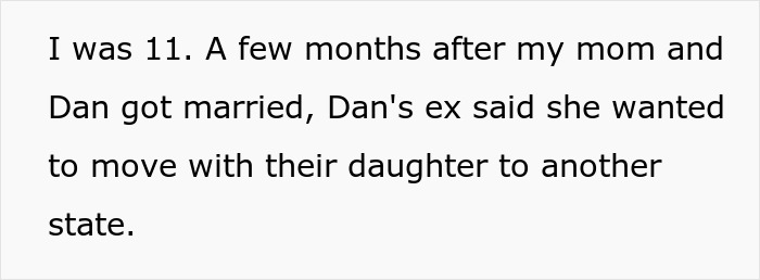 Text excerpt about family conflict where a guy refuses to relocate wedding for disabled stepsister, causing drama. - 3