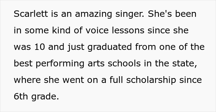 Teen banned from family dinners by stepmom for singing, highlighting conflict over teen’s singing at mealtime. Teen banned from family dinners by stepmom for singing, highlighting conflict over teen’s singing at mealtime.