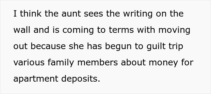 A family drama unfolds as a man inherits his dad&rsquo;s house with his aunt living rent-free, causing tension at home.