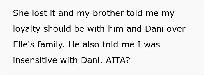 Text conversation discussing loyalty conflicts between a guy, new wife, late wife, and an aunt refusing to replace her. Text conversation discussing loyalty conflicts between a guy, new wife, late wife, and an aunt refusing to replace her.