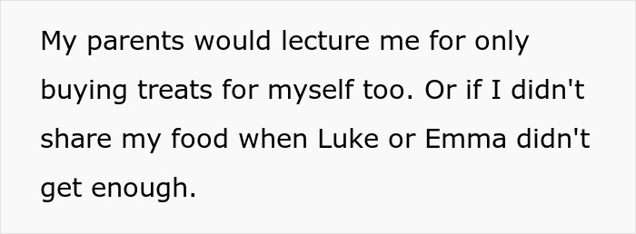 Alt text: Child describes feeling treated unfairly by parents who favor adopted kids over their bio son. - 14