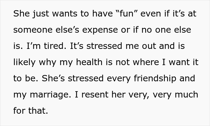 Text excerpt showing a mom&rsquo;s honest confession about stress affecting her health and relationships, sparking backlash discussion.