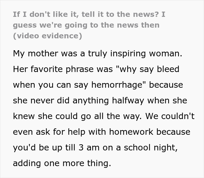 Alt text: Mom closes gaming store after dozens of swords were sold to her son, showing her strong reaction and determination. - 2