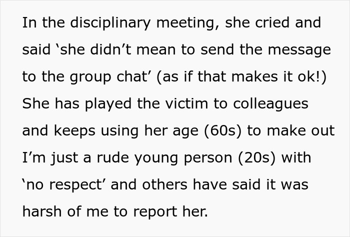 Alt text: Boss struggling with technology caught spying on coworker, then plays the victim in disciplinary meeting.