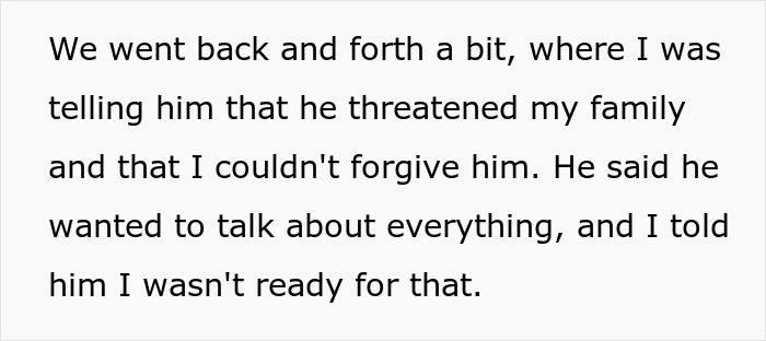 Text excerpt showing a woman rethinking her relationship after a red-flag argument with her boyfriend.