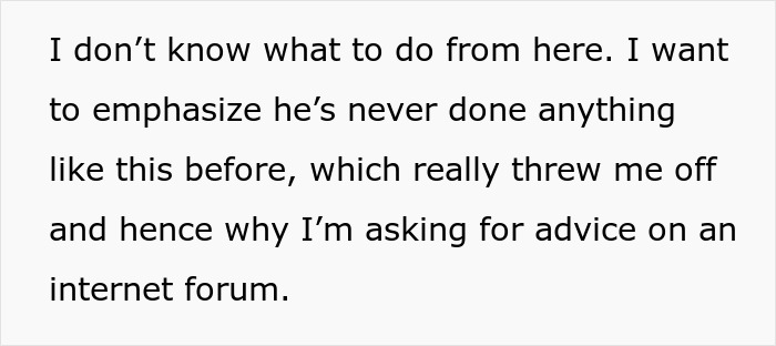 Alt text: Woman rethinks her relationship after red-flag argument with boyfriend, feeling confused and seeking advice online.