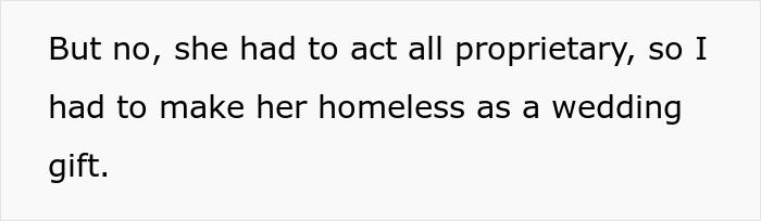 Text on white background stating a harsh lesson from stepson about a woman who thought she got away with being a gold digger. - 58