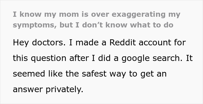 Text message from teen feeling sick and tired of being taken to hospitals due to mom’s exaggerated symptoms. - 2