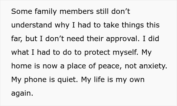 Woman shares her story after family stages fake legal notice prank, leading her to cut contact for peace and quiet. Woman shares her story after family stages fake legal notice prank, leading her to cut contact for peace and quiet.