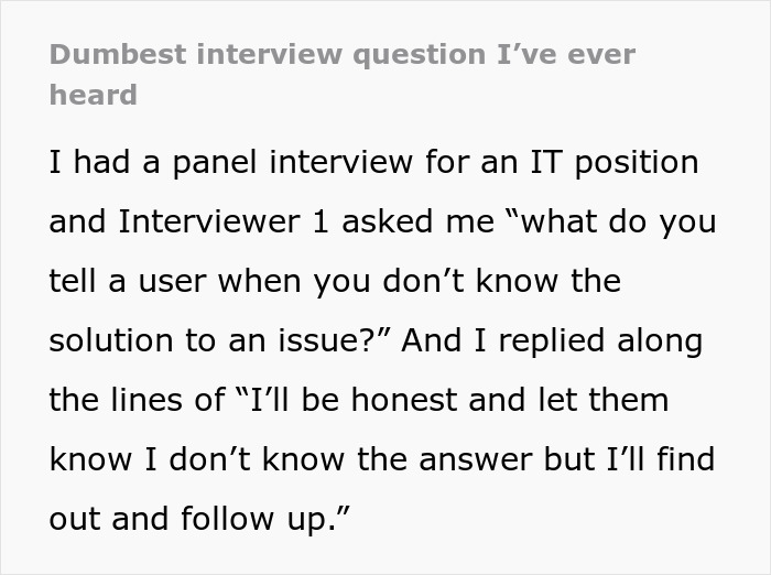 Man upset recruiter judging work ethics based on a random Grand Canyon question during a job interview. - 2
