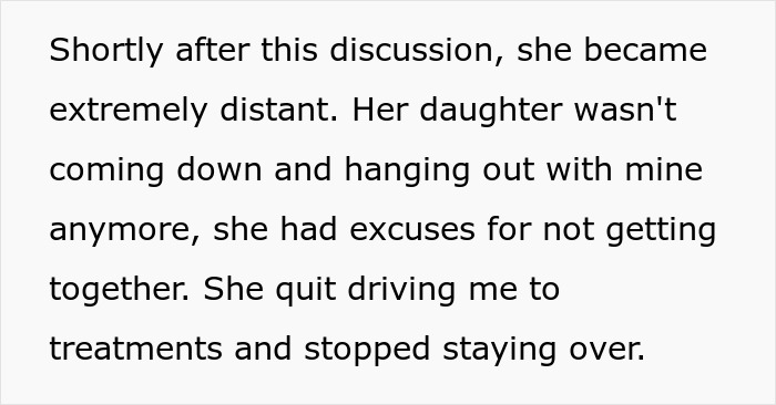 Woman feeling hurt and distant after fiancee leaving partner following cancer diagnosis and treatment struggles. - 16